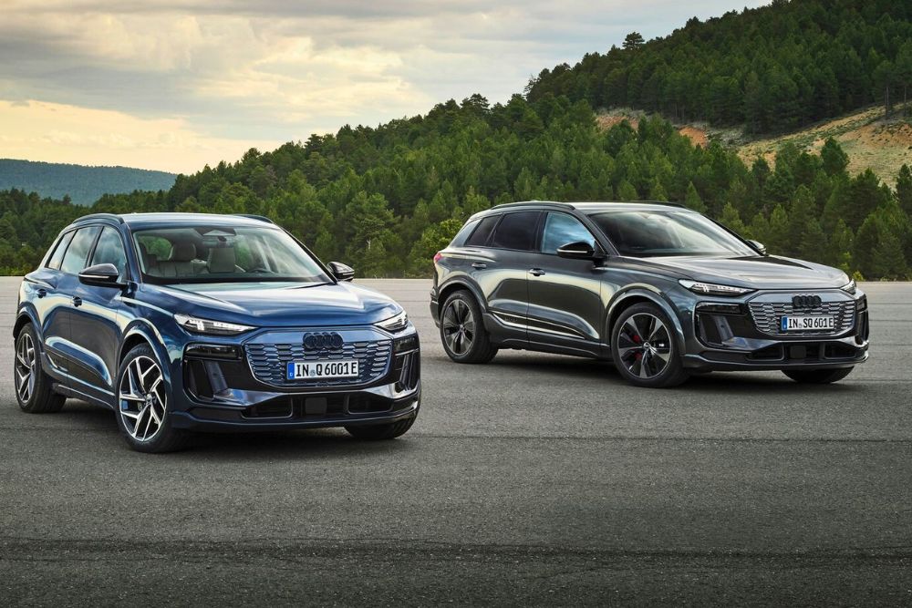 The new Audi Q6 SUV e-tron and SQ6 SUV e-tron